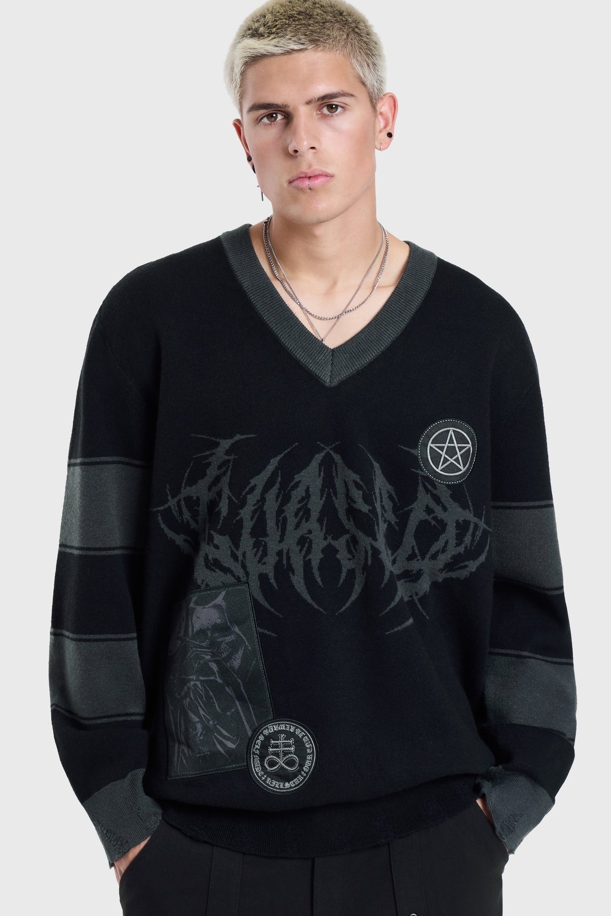 We're Out Of Time Knit Sweater