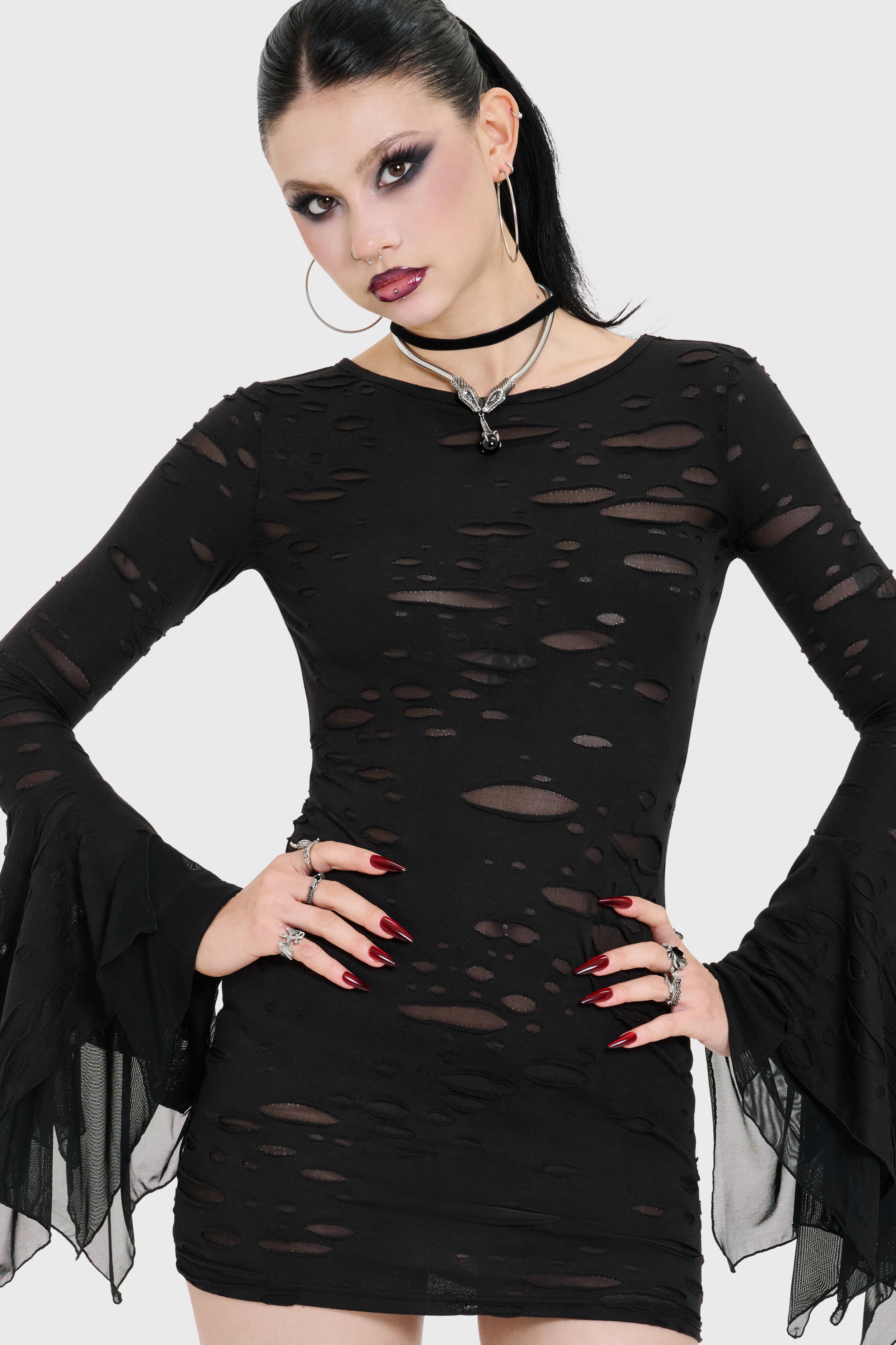 Widow's Night Mini Dress