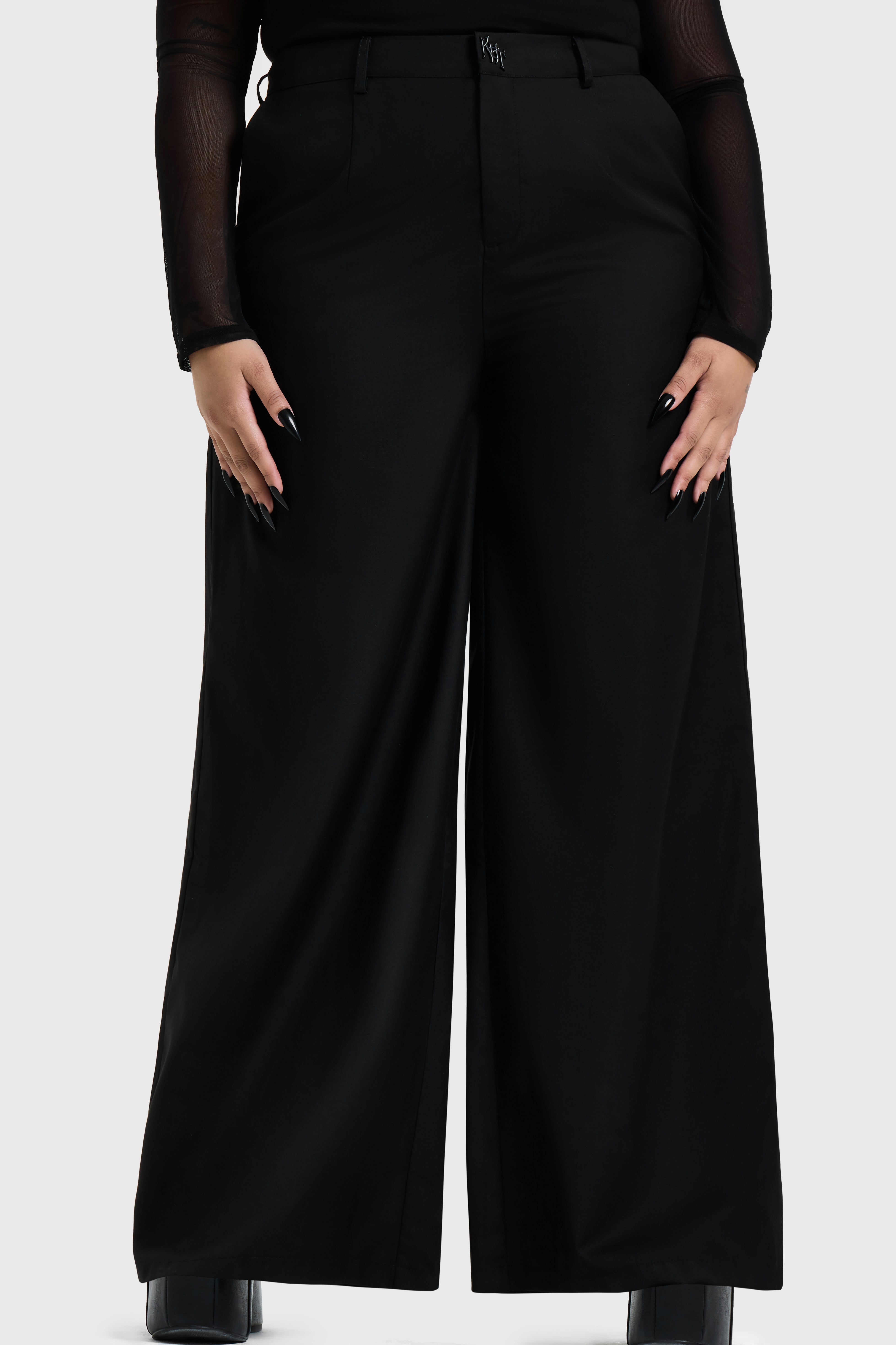 WITCHMARKED HIGH WAIST TROUSERS