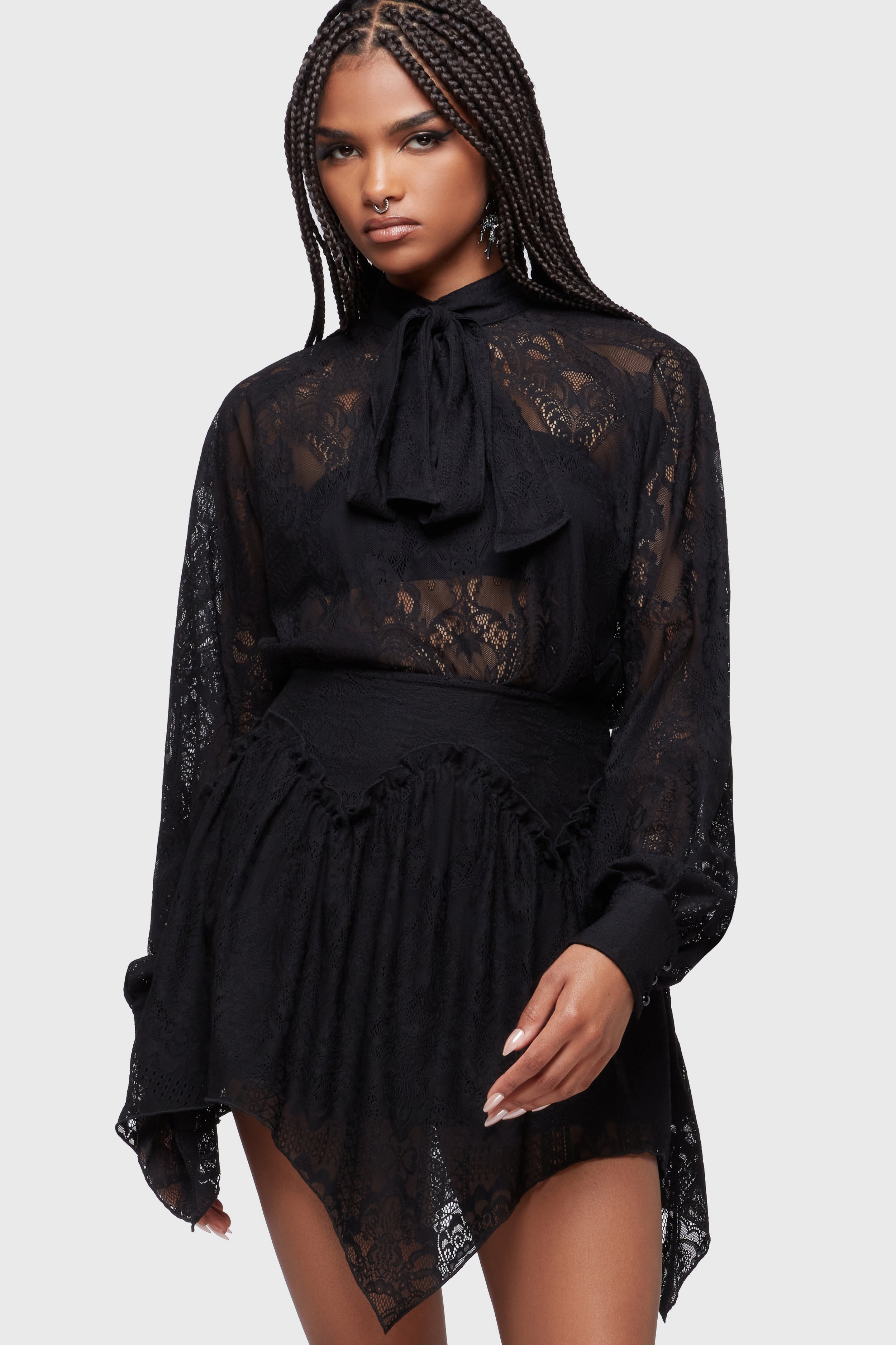 Wicked Waltz Mini Skirt